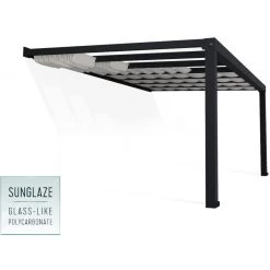 Pergola Adossée Stockholm 350x515cm Aluminium Gris Et Polycarbonate Avec Stores De Toit Rétractables – Palram - Canopia 11 Pergola Adossée Stockholm 350x515cm Aluminium Gris Et Polycarbonate Avec Stores De Toit Rétractables – Palram - Canopia -Nesling Magasin pergola adossee stockholm 350x515cm aluminium gris et polycarbonate avec stores de toit retractables palram 3