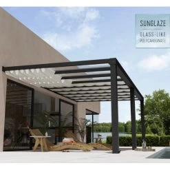 Pergola Adossée Stockholm 350x660cm Aluminium Gris Et Polycarbonate Avec Stores De Toit Rétractables – Palram - Canopia 10 Pergola Adossée Stockholm 350x660cm Aluminium Gris Et Polycarbonate Avec Stores De Toit Rétractables – Palram - Canopia -Nesling Magasin pergola adossee stockholm 350x660cm aluminium gris et polycarbonate avec stores de toit retractables palram 2