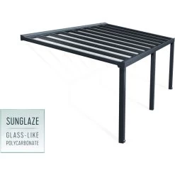 Pergola Adossée Stockholm 350x660cm Aluminium Gris Et Polycarbonate Avec Stores De Toit Rétractables – Palram - Canopia 12 Pergola Adossée Stockholm 350x660cm Aluminium Gris Et Polycarbonate Avec Stores De Toit Rétractables – Palram - Canopia -Nesling Magasin pergola adossee stockholm 350x660cm aluminium gris et polycarbonate avec stores de toit retractables palram 4