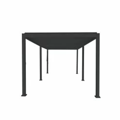 Pergola Bioclimatique Autoportante En Alu Anthracite 3x6m Ombrea -Nesling Magasin pergola bioclimatique autoportante en alu anthracite 3x6m ombrea 4