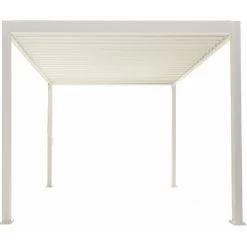 Pergola Bioclimatique Ombréa Autoportante 3x4M - Blanc - S1 12 Pergola Bioclimatique Ombréa Autoportante 3x4M - Blanc - S1 -Nesling Magasin pergola bioclimatique autoportante en alu blanc 3x4m ombrea 4