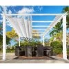 Pergola En Aluminium Blanc 350x505cm Florence – PARAGON OUTDOOR 2 Pergola En Aluminium Blanc 350x505cm Florence – PARAGON OUTDOOR -Nesling Magasin pergola en aluminium blanc 350x505cm florence paragon outdoor