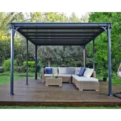 Pergola En Aluminium Et Polycarbonate 316x436cm Milano™ 4300 - Palram - Canopia