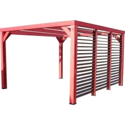 Nouvelles Arrivées -Nesling Magasin pergola thermauvent 1067m paroi avec ventelles mobiles habrita 1