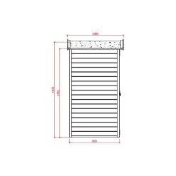 Petit Abri De Jardin Traité Autoclave Avec Plancher SOLID -Nesling Magasin petit abri de jardin traite autoclave avec plancher solid 4