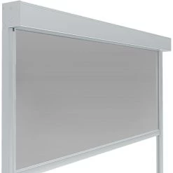 Store Avec Cadre Latéral Gris Clair 370cm Pour Pergola Bioclimatique En Aluminium X-METAL -Nesling Magasin store avec cadre lateral gris clair 370cm pour pergola bioclimatique en aluminium x metal 2