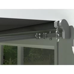 Store Banne Manuel 295x200cm EASY Toile Polyester Grise - X-METAL 10 Store Banne Manuel 295x200cm EASY Toile Polyester Grise - X-METAL -Nesling Magasin store banne manuel 295x200cm easy toile polyester grise x metal 2