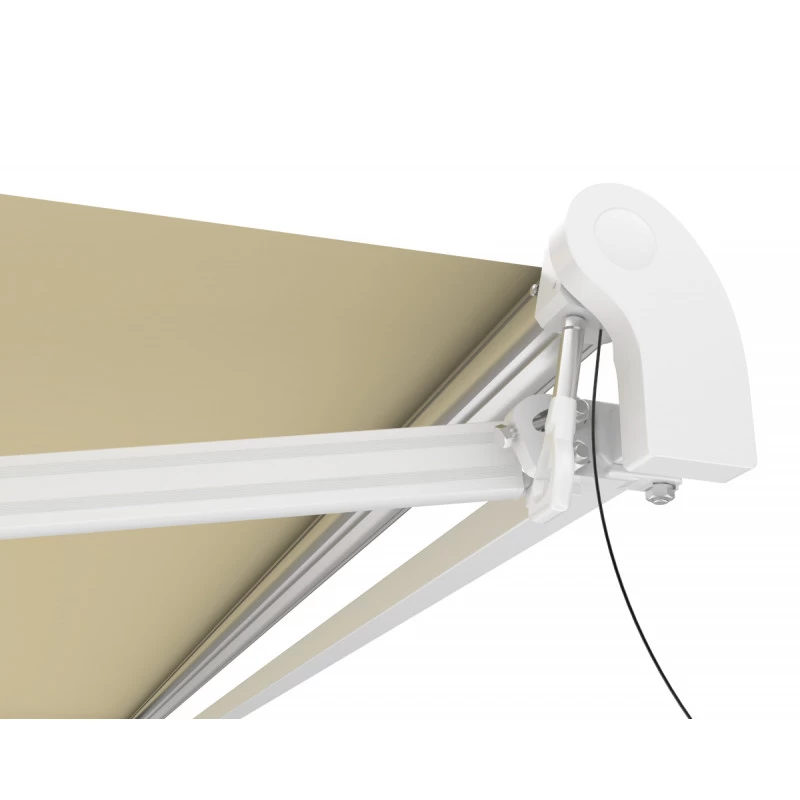 Store Banne Motorisé 350x250cm EASY Toile Polyester Beige - X-METAL 7 Store Banne Motorisé 350x250cm EASY Toile Polyester Beige - X-METAL – Image 5