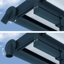 Toit De Terrasse 224x224cm En Aluminium Gris Et Polycarbonate 6mm SIERRA - Canopia By Palram 11 Toit De Terrasse 224x224cm En Aluminium Gris Et Polycarbonate 6mm SIERRA - Canopia By Palram -Nesling Magasin toit de terrasse 224x224cm en aluminium gris et polycarbonate 6mm sierra palram 1 3