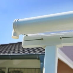 Toit De Terrasse 224x670cm En Aluminium Blanc Et Polycarbonate 6mm SIERRA - Canopia By Palram 13 Toit De Terrasse 224x670cm En Aluminium Blanc Et Polycarbonate 6mm SIERRA - Canopia By Palram -Nesling Magasin toit de terrasse 224x670cm en aluminium blanc et polycarbonate 6mm sierra palram 5