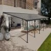 Toit De Terrasse 300x1035cm En Aluminium Gris Et Polycarbonate 8mm FERIA - Canopia By Palram -Nesling Magasin toit de terrasse 3x1035m en aluminium gris et polycarbonate 8mm feria palram