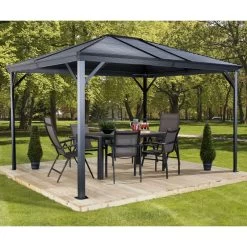 Tonnelle De Jardin Ventura 296x423cm En Aluminium Thermolaqué – SOJAG 11 Tonnelle De Jardin Ventura 296x423cm En Aluminium Thermolaqué – SOJAG -Nesling Magasin tonnelle de jardin ventura 296x423cm en aluminium thermolaque sojag 3