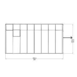 Véranda En PVC Et Polycarbonate Transparent 258x508cm Sun Room - Canopia By Palram 13 Véranda En PVC Et Polycarbonate Transparent 258x508cm Sun Room - Canopia By Palram -Nesling Magasin veranda en pvc et polycarbonate transparent 258x508cm sun room rion 5