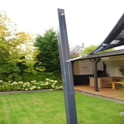 Voile D'ombrage Carrée Coolfit 500x500cm Anthracite – NESLING 9 Voile D'ombrage Carrée Coolfit 500x500cm Anthracite – NESLING -Nesling Magasin voile d ombrage carree coolfit 500x500cm anthracite nesling 3