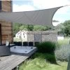 Voile D'ombrage Carrée Dreamsail 400x400cm Gris Imperméable – NESLING 2 Voile D'ombrage Carrée Dreamsail 400x400cm Gris Imperméable – NESLING -Nesling Magasin voile d ombrage carree dreamsail 400x400cm gris impermeable nesling