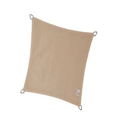 Voile D'ombrage Rectangle Coolfit 400x300cm Couleur CrĂšme â NESLING
