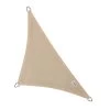 Voile D'ombrage Triangle 90° Coolfit 500x500x710cm Crème - NESLING -Nesling Magasin voile d ombrage triangle 90 coolfit 500x500x710cm creme nesling